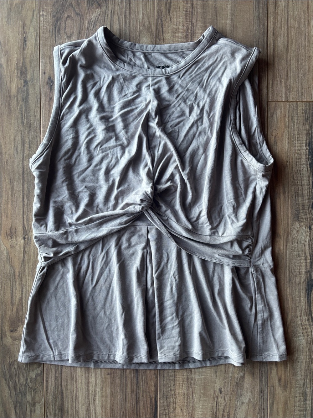 Simple Wishes nursing top NWOT - Gray